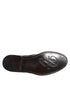 Dolce & Gabbana Black Leather Derby Wingtip Formal Shoes